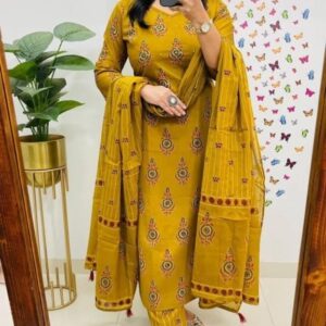 Heavy Cotton Three Piece Suit