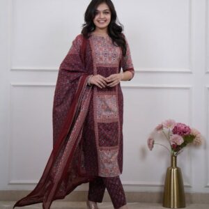 Cotton Three Piece Suit