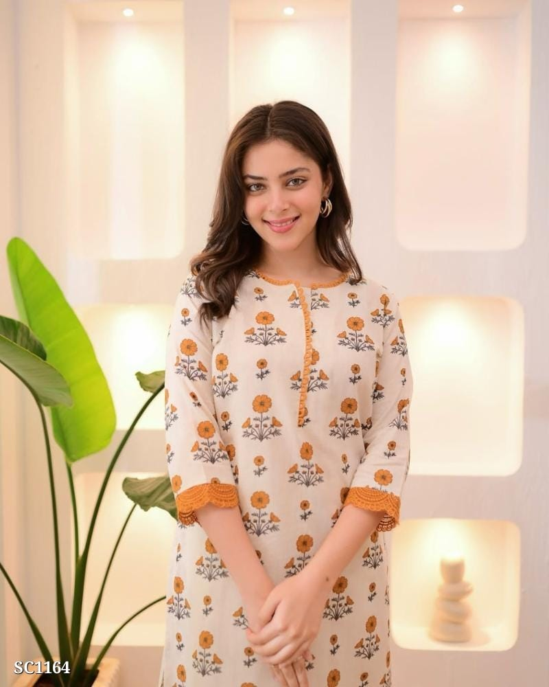 round neck kurta - Image 2